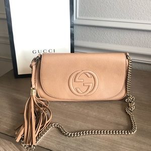 SOLD Gucci soho medium size crossbody bag